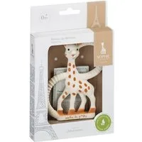 SOPHIE LA GIRAFE Beißring 100% Naturkautschuk weich, ideal für Babys, ab Geburt