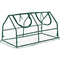 Parkside Frühbeet Frühbeet mit UV-beständiger PVC-Folie Gewächshaus 120×60×60 cm, UV-beständig & witterungsfest