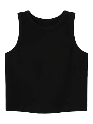 NAME IT - NKFNAKAL SL SHORT TOP NOOS Black - Gr. - 164