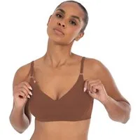 Smilodox Bralette Nysa mit Cups, leicht bügellos Komfort BH, anpassbare Träger Hochwertige Underwear, vielseitig einsetzbar, leichte Shapewear
