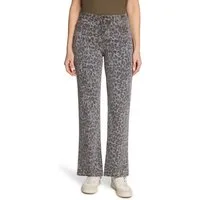 Cartoon Stretch-Jeans Damen mit Muster