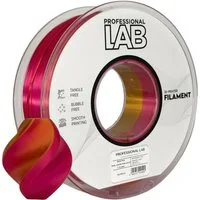 Prof. Lab Filament Silk PLA Filament Mehrfarbig 1KG 1.75mm, Rainbow Filament