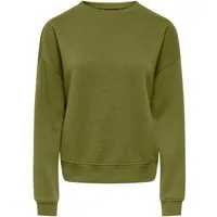 ONLY Sweatshirt ONLSWEAT L/S CREW OVERSIZE SWT Baumwollmischung, loose fit, Rundhals