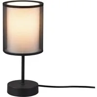 TRIO Leuchten LED Nachttischlampe, Dimmfunktion, LED wechselbar, Warmweiß, klein-e ausgefallen-e Design-er Lampe dimmbar für Fensterbank, H: 28cm