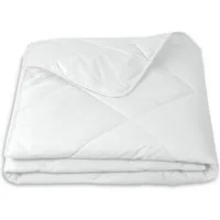 ZOLLNER Microfaserbettdecke, 135 x 200 cm, 50% Polyester, 50% Baumwolle, Hotelqualität