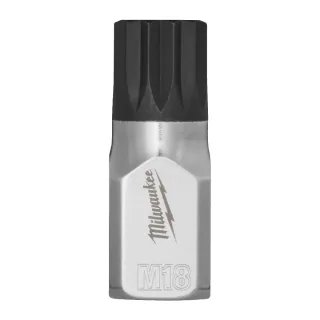 Milwaukee Innenzwölfkant Bit-Steckschlüsseleinsatz metrisch 3/8" M18 - 4932500494