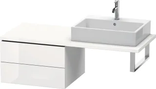 Duravit L-Cube Unterschrank für Konsole Weiß Hochglanz 620x547x400 mm - LC583808585 LC583808585
