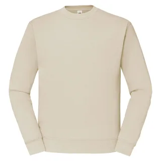 Fruit of the Loom - "Classic" Sweatshirt für Herren/Damen Unisex angesetzte Ärmel (Natürlich)