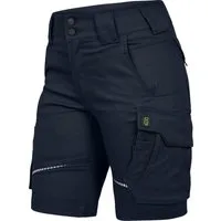Leibwächter Arbeitsshorts Damen Flex-Line Arbeitsshort mit Reflektoren und femininer Passform (Arbeitskleidung für Handwerk, Garten oder Freizeit, mit Cargotasche) Kurze Stretch Cargoshorts mit elastischem Bund