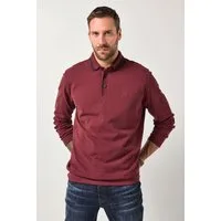 JP1880 Poloshirt Poloshirt Bauchfit Langarm Piqué