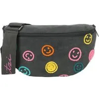 Fritzi aus Preußen Schultertasche Bum Bag Big Limited Multi Smile, mit mattem Material und Smile-Druck