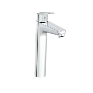 VitrA Flow Round Einhebel-Waschtischmischer Höhe 27 cm Einlochmontage Chrom,A42927EXP A42927EXP
