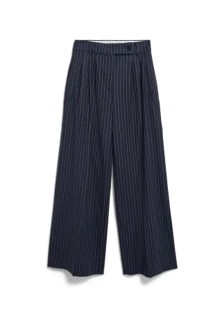 Armedangels - PINSTRIPE KAAYUA PANT night sky-white - Gr. - XS