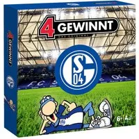 Winning Moves Spiel 4 Gewinnt FC Schalke 04, Brettspiel