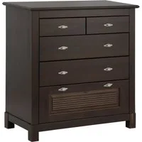 OTTO home Schubkastenkommode Rauna, aus massiver Kiefer mit 5 Schubladen, Breite 96 cm
