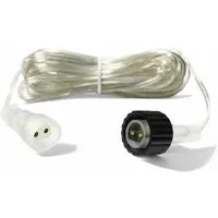 Arnusa Verlängerungskabel 2 Pin DC Lichterkette Transparent Verlängerungskabel, 2-Pin, 2-Pin (1000 cm), für Innen und Außen