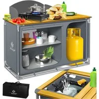 KESSER Campingschrank Campingschrank, Campingküche mit Aluminiumgestell