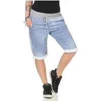 CLEO STYLE Sweatbermudas Bermuda Damen 30 Modell 3 42-46