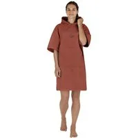 normani Badeponcho Damen Mikrofaser Badeponcho Siargao, Polyester, Kapuze, Schlupf, Bade Handtuch mit Ärmeln aus recyceltem Material