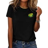 RMK T-Shirt Damen Shirt Rundhals Fußball Brasil WM aus Baumwolle