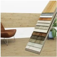 Hexim Vinylboden, Vinyldielen 0,97m² selbstklebend PVC Wandverkleidung Bodenbelag Holzoptik 91x15cm Paneele für Wand & Boden Holzdielen braun (7 Dielen Natural Oak - 4104-5)