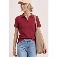 STREET ONE Poloshirt aus Baumwolle mit Stretchante