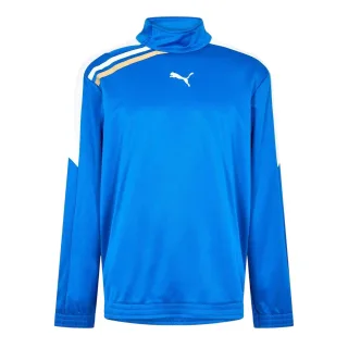 Puma - Trainingsjacke für Herren, mit halbem Reißverschluss, Hochleistungsmaterial, Training (Blau)