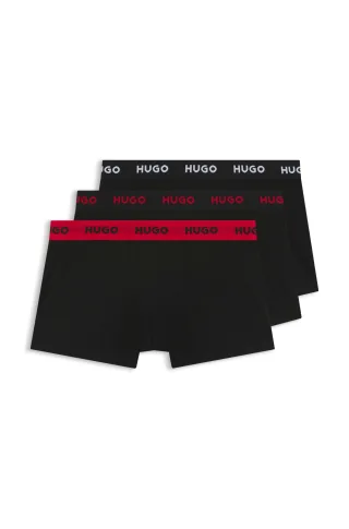 HUGO RED Menswear - TRUNK TRIPLET PACK Charcoal - Gr. - L