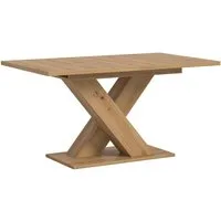 xonox.home Esstisch Esstisch Motion, ausziehbar, X-Fußgestell, Eiche Artisan, 150(190), Küchentisch, Eiche Artisan