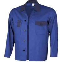Qualitex Workwear Arbeitsjacke Werkstattjacke BW 240 - faserverstätkte Baumwolle (1-St)