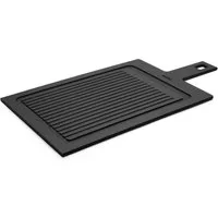 WOLL Servierbrett Woll Cut & Serve Servierbrett mit Rillen, 49 x 24 cm, Holzpapierfaser, (1-St), aus FSC®-zertifiziertem Papierverbundstoff