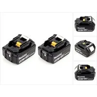 Makita BL 1850 B 18 V - 5 Ah / 5000 mAh Li-ion Akku mit LED Anzeige - 2er P Akkupacks