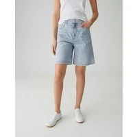 OPUS PANTS Sweatshorts CYDRA CRUISE in authentischem Denim Look Bequemer Tragekomfort mit authentischer Optik