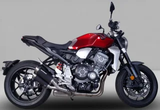 Sport Auspuff Bodis MGPX2 Edelstahl Black Honda CB 1000 R / RA SC80 Bj. 2018-2024 EURO4/EURO-5 +ABE