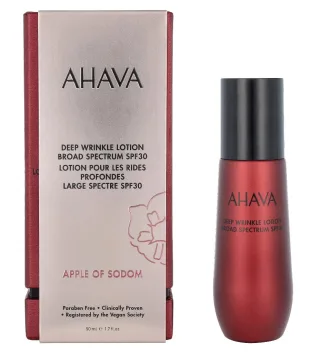 Ahava Apfel von Sodom Tiefe Falten Lotion SPF30 50 ml