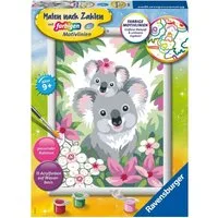 Ravensburger Malen nach Zahlen Süße Koalas, Made in Europe