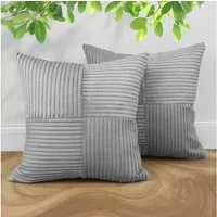 Amilian Kissenbezüge 2er Set Kissenhüllen - Sofakissenbezug & Couchkissenbezug, (2 Stück), 40x40 cm, Kissenhülle für Kissen, Dekokissen, Zierkissen, Sofakissen
