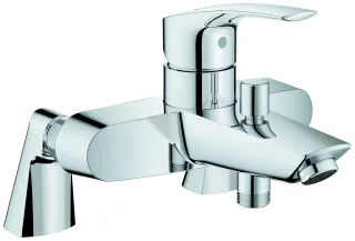 GROHE WannenarmaturEurosmart 33303_3 Standmontage Eco-Override-Stop chrom, 33303003 33303003
