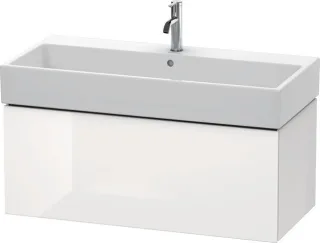 Duravit L-Cube Waschtischunterbau wandhängend Weiß Hochglanz 984x459x394 mm - LC617802222 LC617802222