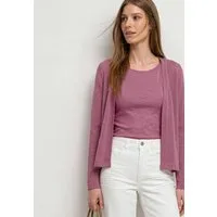 STREET ONE Shirtjacke Style Nette unifarben, offen zu tragen, in Strick-Optik