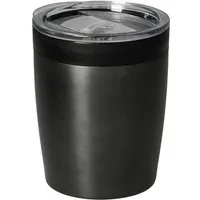 elasto Thermobecher 280 ml Kaffeebecher To-Go Trinkbecher aus Edelstahl doppelwandig, Made in Germany, BPA-frei, 100% recyclebar, Heißgetränke, Teebecher