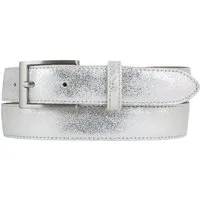 BELTINGER Ledergürtel Gürtel in Metall-Optik 3 cm - Leder-Gürtel Metallic-Look 30mm - Metall (1-St)