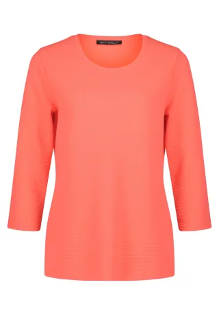 Betty Barclay - Basic Shirt hot coral - Gr. - 42