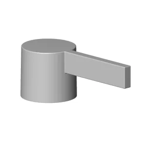 Dornbracht Griff Ersatzteile 092067014 50 x 46 x 124 mm Platin gebürstet 092067014-06