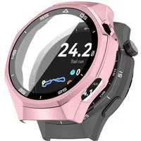 Tec-Expert Smartwatch-Hülle Hülle mit integriertem Displayschutz für Huawei Watch GT6 Pro 46 mm 46 mm, Rundum Schutz Cover Case Bumper stoß-und kratzfest robust