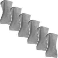 Erwin Müller Gästehandtuch Gästetuch "Heidelberg" 6er-Pack, Frottier, Walk-Frottier Uni