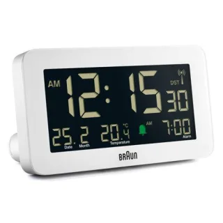 BRAUN BC10 DCF-W Funkwecker weiß