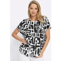 heine Klassische Bluse Bluse Kurzarm