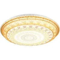 GLOBO LIGHTING LED Deckenleuchte, LED-Leuchtmittel fest verbaut, Kaltweiß, Warmweiß, Neutralweiß, Tageslichtweiß, Farbwechsel, Deckenleuchte Deckenlampe Wohnzimmerleuchte bunt antik LED CCT D 39 cm