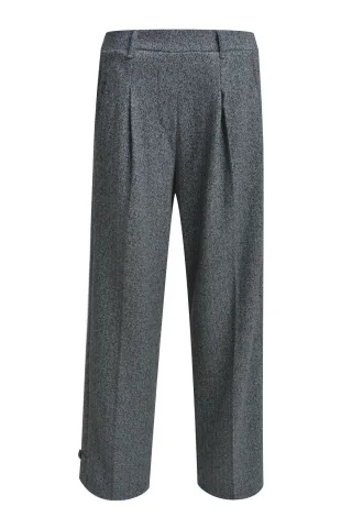 Smith&Soul - Herringbone Pants grey melange - Gr. - L